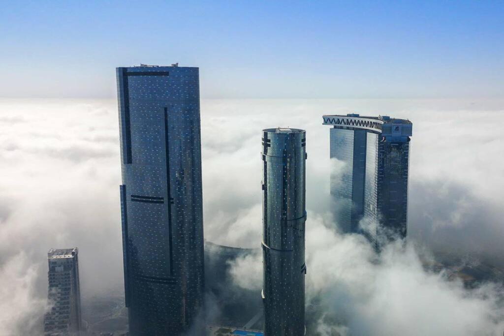 Апартаменты Cozy 1Br In Iconic Tower Абу-Даби Экстерьер фото